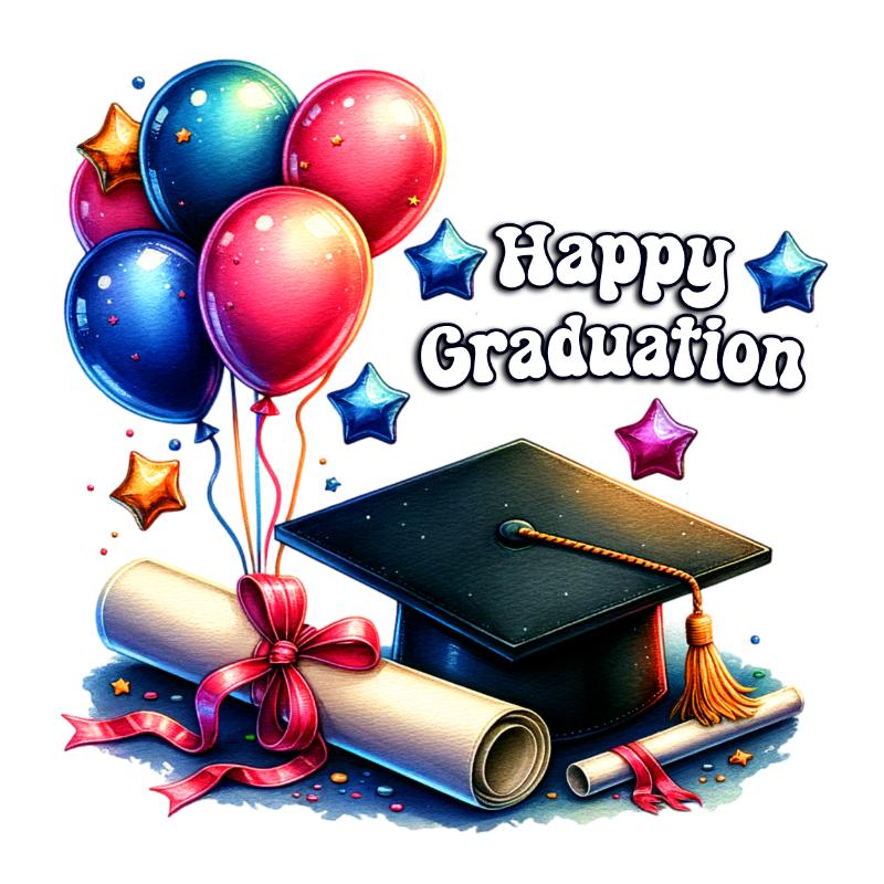 UV DTF decal Stickers cup wraps small decals gradution school 5 for Cup, glass, mugs, phone case, car, computer, furniture decals, DIY stickers UV DTF Transfer stickers wraps DIY Crafts