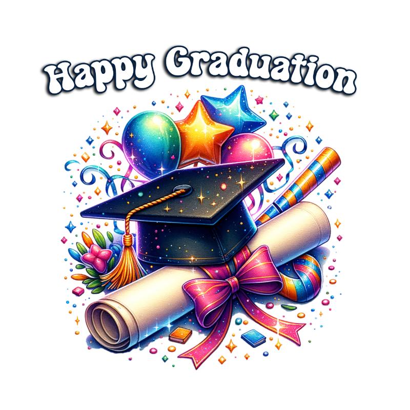 UV DTF decal Stickers cup wraps small decals gradution school 46 for Cup, glass, mugs, phone case, car, computer, furniture decals, DIY stickers UV DTF Transfer stickers wraps DIY Crafts