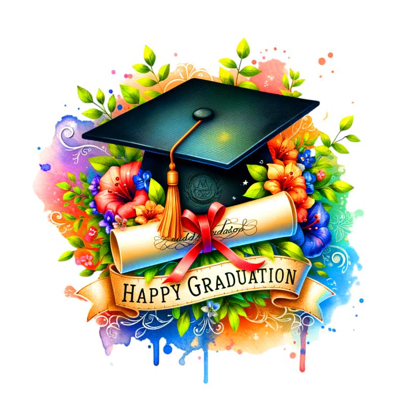 UV DTF decal Stickers cup wraps small decals gradution school 39 for Cup, glass, mugs, phone case, car, computer, furniture decals, DIY stickers UV DTF Transfer stickers wraps DIY Crafts