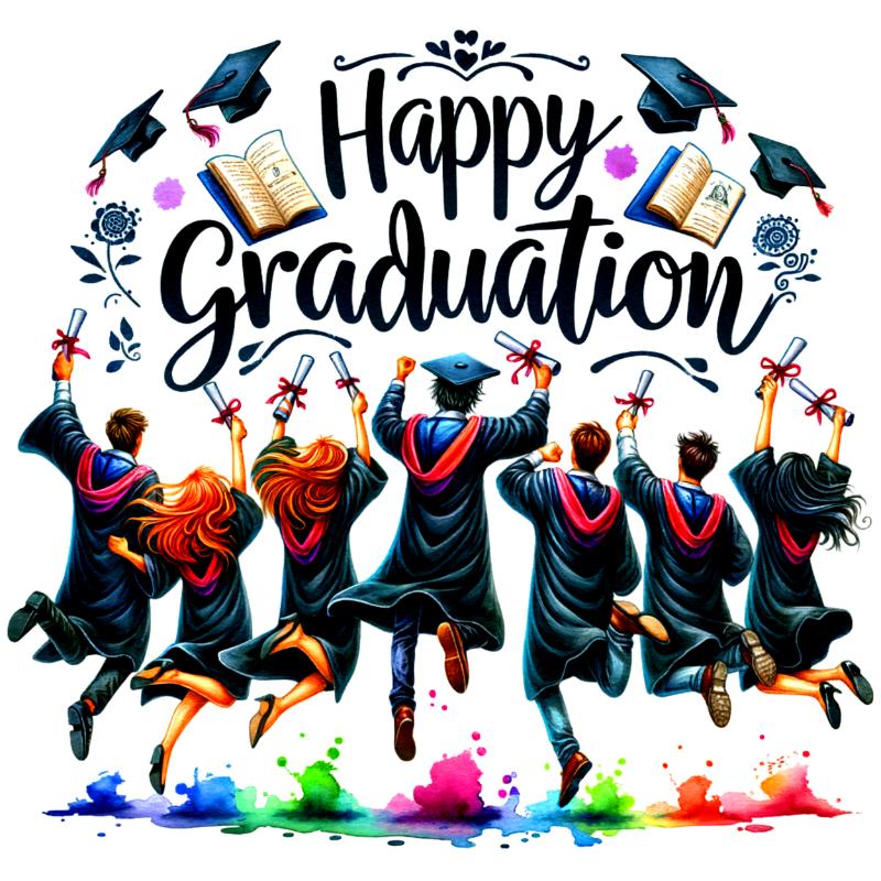 UV DTF decal Stickers cup wraps small decals gradution school 46 for Cup, glass, mugs, phone case, car, computer, furniture decals, DIY stickers UV DTF Transfer stickers wraps DIY Crafts