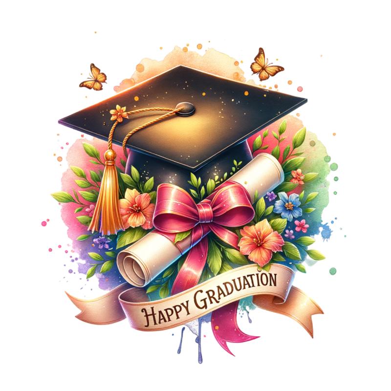 UV DTF decal Stickers cup wraps small decals gradution school 221 for Cup, glass, mugs, phone case, car, computer, furniture decals, DIY stickers UV DTF Transfer stickers wraps DIY Crafts