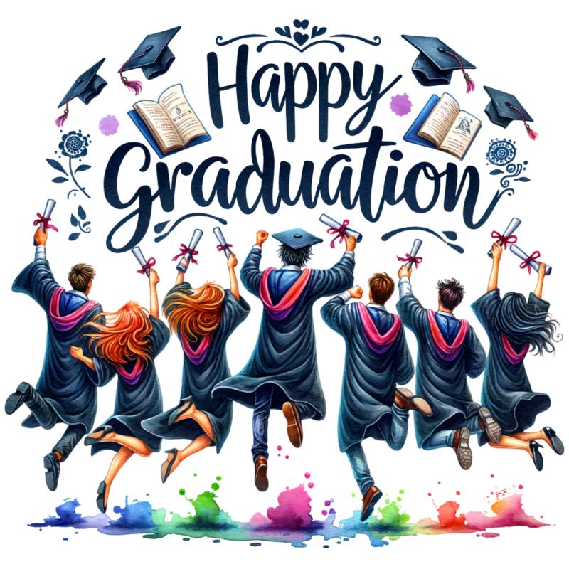 UV DTF decal Stickers cup wraps small decals gradution school 133 for Cup, glass, mugs, phone case, car, computer, furniture decals, DIY stickers UV DTF Transfer stickers wraps DIY Crafts