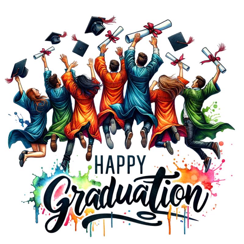 UV DTF decal Stickers cup wraps small decals gradution school 117 for Cup, glass, mugs, phone case, car, computer, furniture decals, DIY stickers UV DTF Transfer stickers wraps DIY Crafts