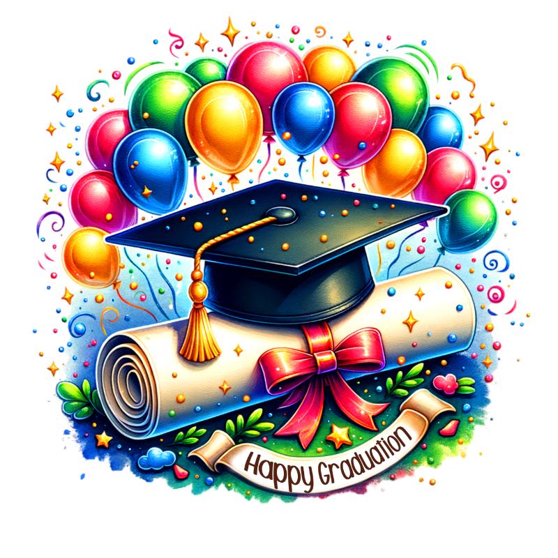 UV DTF decal Stickers cup wraps small decals gradution school 108 for Cup, glass, mugs, phone case, car, computer, furniture decals, DIY stickers UV DTF Transfer stickers wraps DIY Crafts