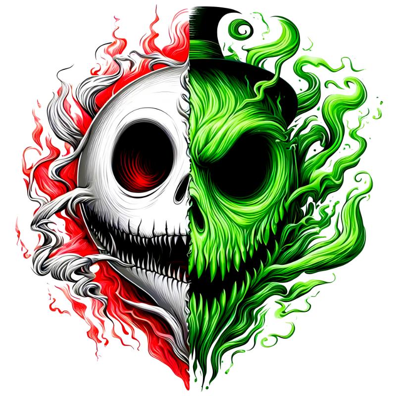 UV DTF decal Stickers cup wraps small decals halloween 75 for Cup, glass, mugs, phone case, car, computer, furniture decals, DIY stickers UV DTF Transfer stickers wraps DIY Crafts