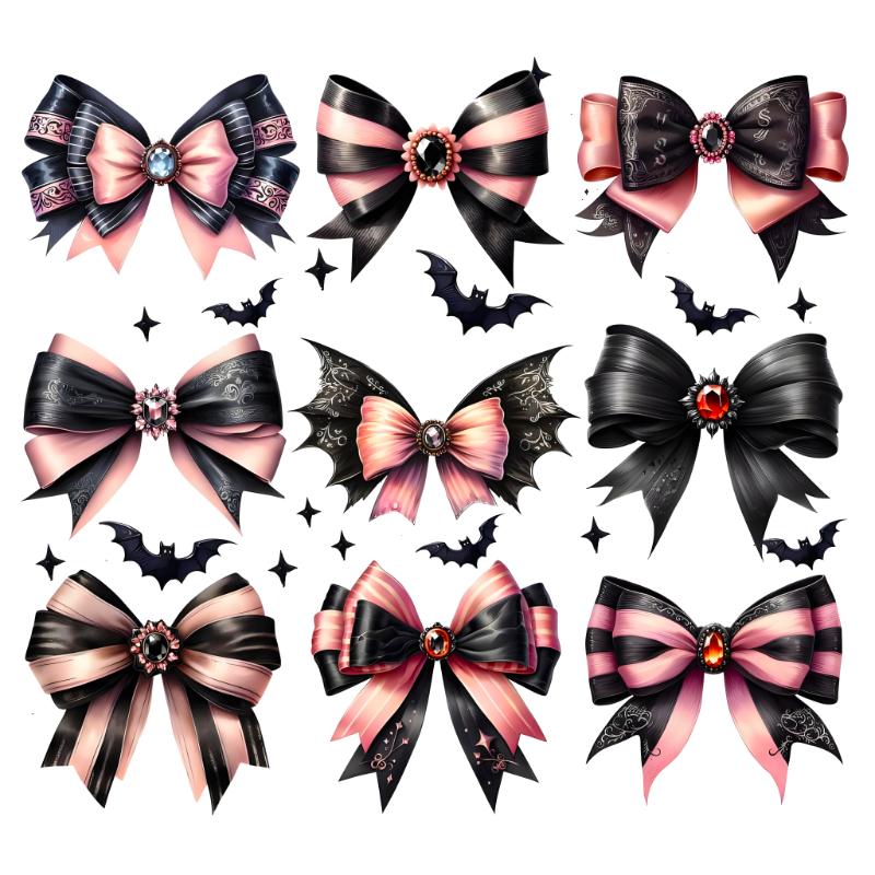 UV DTF decal Stickers cup wraps small decals halloween 51 for Cup, glass, mugs, phone case, car, computer, furniture decals, DIY stickers UV DTF Transfer stickers wraps DIY Crafts