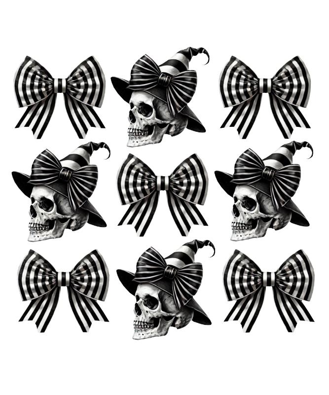 UV DTF decal Stickers cup wraps small decals halloween 17 for Cup, glass, mugs, phone case, car, computer, furniture decals, DIY stickers UV DTF Transfer stickers wraps DIY Crafts