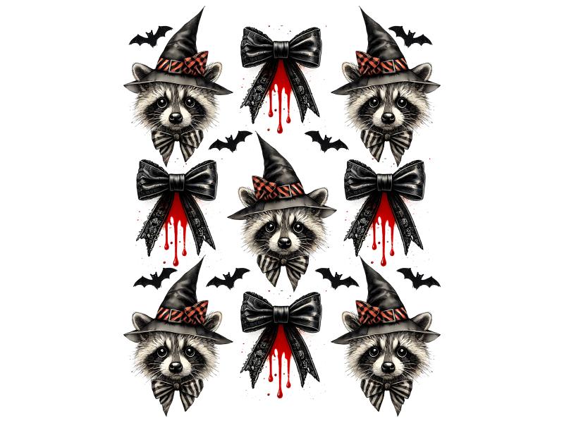 UV DTF decal Stickers cup wraps small decals halloween 14 for Cup, glass, mugs, phone case, car, computer, furniture decals, DIY stickers UV DTF Transfer stickers wraps DIY Crafts