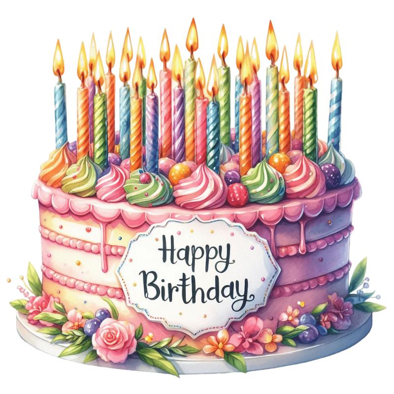 Heat transfers Iron on stickers  happy birthday 7 for Tshirts Iron on Decal Patches Stickers Clothes Hat Pillows DIY Crafts