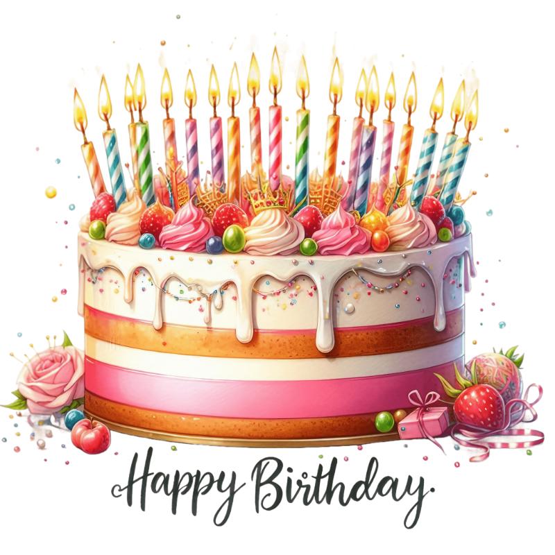 Heat transfers Iron on stickers  happy birthday 6 for Tshirts Iron on Decal Patches Stickers Clothes Hat Pillows DIY Crafts