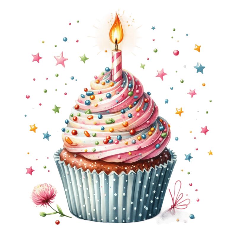 Heat transfers Iron on stickers  happy birthday 64 for Tshirts Iron on Decal Patches Stickers Clothes Hat Pillows DIY Crafts