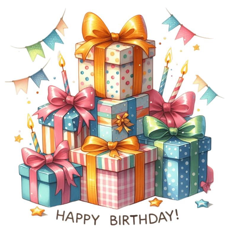 Heat transfers Iron on stickers  happy birthday 44 for Tshirts Iron on Decal Patches Stickers Clothes Hat Pillows DIY Crafts