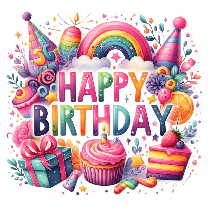 Heat transfers Iron on stickers  happy birthday 21 for Tshirts Iron on Decal Patches Stickers Clothes Hat Pillows DIY Crafts