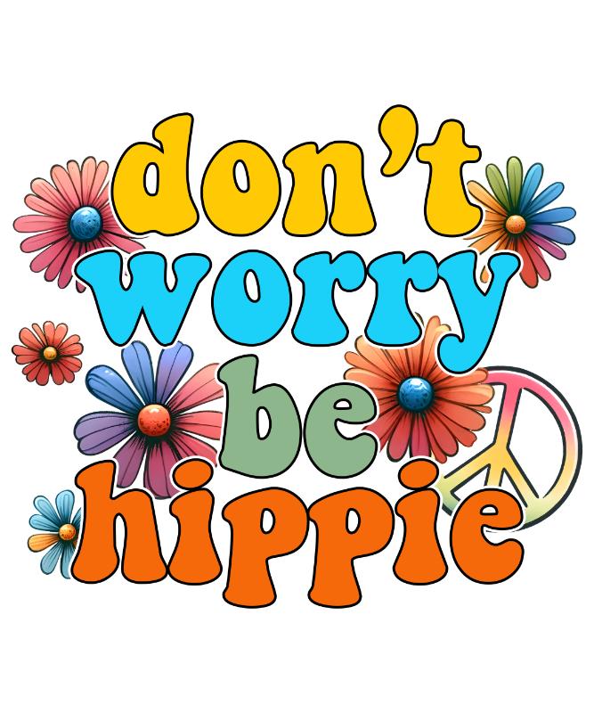 UV DTF decal Stickers cup wraps small decals hippie 1 for Cup, glass, mugs, phone case, car, computer, furniture decals, DIY stickers UV DTF Transfer stickers wraps DIY Crafts