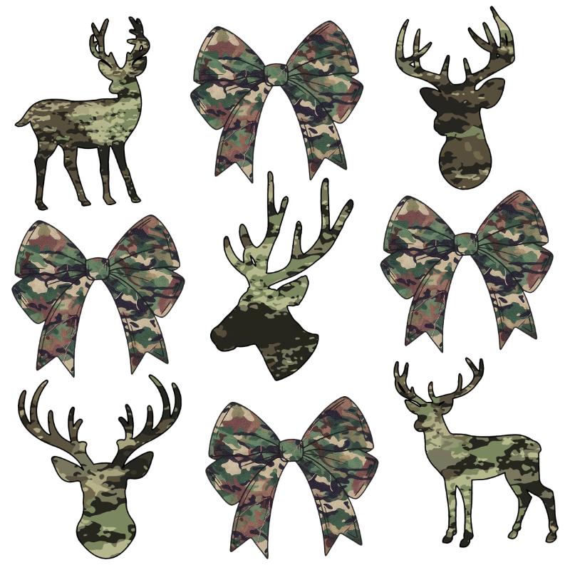 Heat transfers Iron on stickers  hunting 148 for Tshirts Iron on Decal Patches Stickers Clothes Hat Pillows DIY Crafts