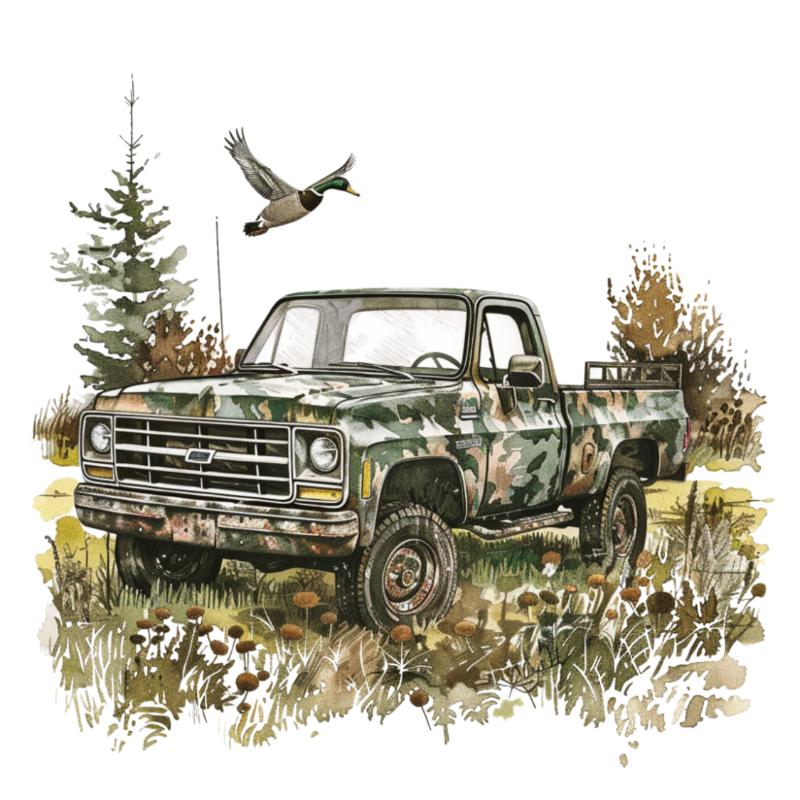 Heat transfers Iron on stickers  hunting 137 for Tshirts Iron on Decal Patches Stickers Clothes Hat Pillows DIY Crafts