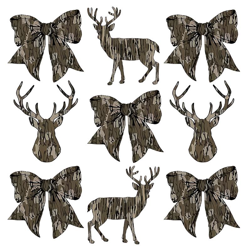 Heat transfers Iron on stickers  hunting 94 for Tshirts Iron on Decal Patches Stickers Clothes Hat Pillows DIY Crafts