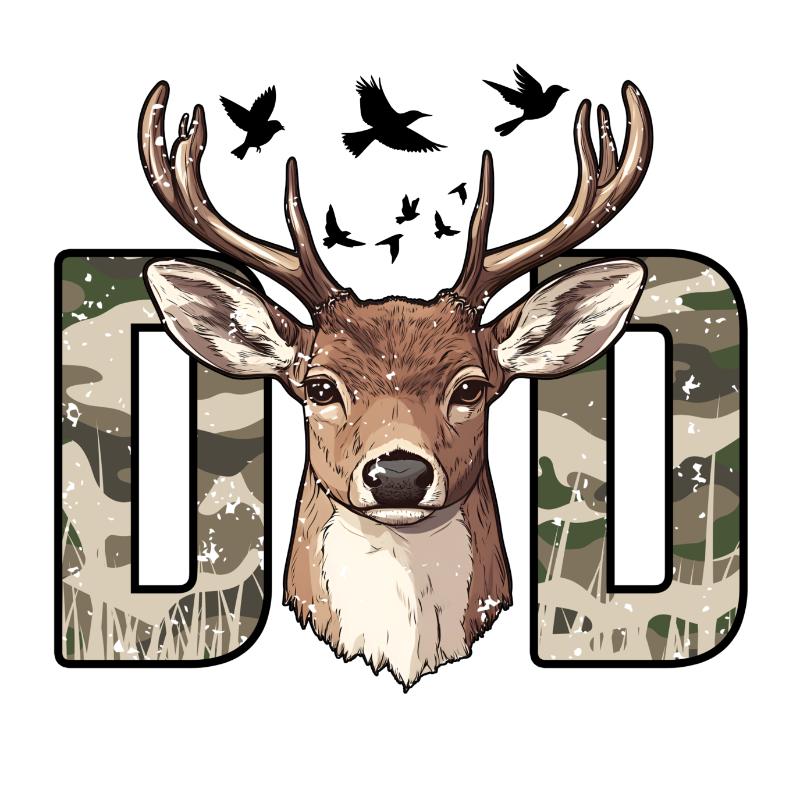 UV DTF decal Stickers cup wraps small decals hunting 28 for Cup, glass, mugs, phone case, car, computer, furniture decals, DIY stickers UV DTF Transfer stickers wraps DIY Crafts