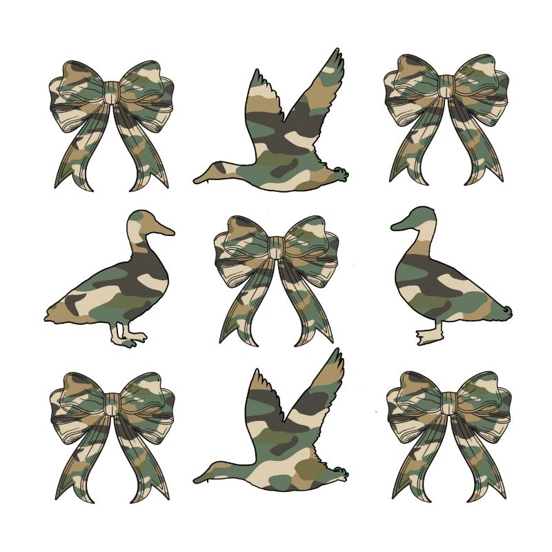 UV DTF decal Stickers cup wraps small decals hunting 23 for Cup, glass, mugs, phone case, car, computer, furniture decals, DIY stickers UV DTF Transfer stickers wraps DIY Crafts