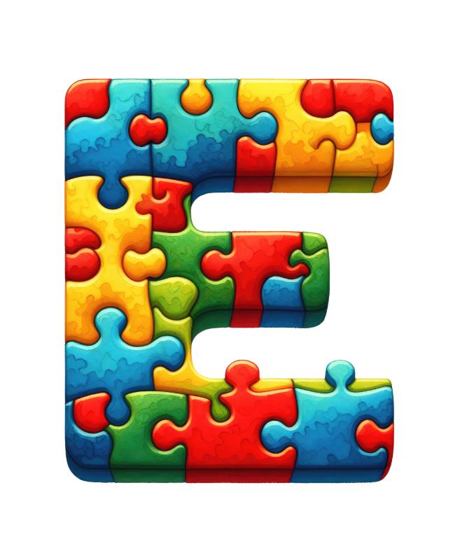 UV DTF decal Stickers cup wraps small decals Puzzle letter 36 for Cup, glass, mugs, phone case, car, computer, furniture decals, DIY stickers UV DTF Transfer stickers wraps DIY Crafts