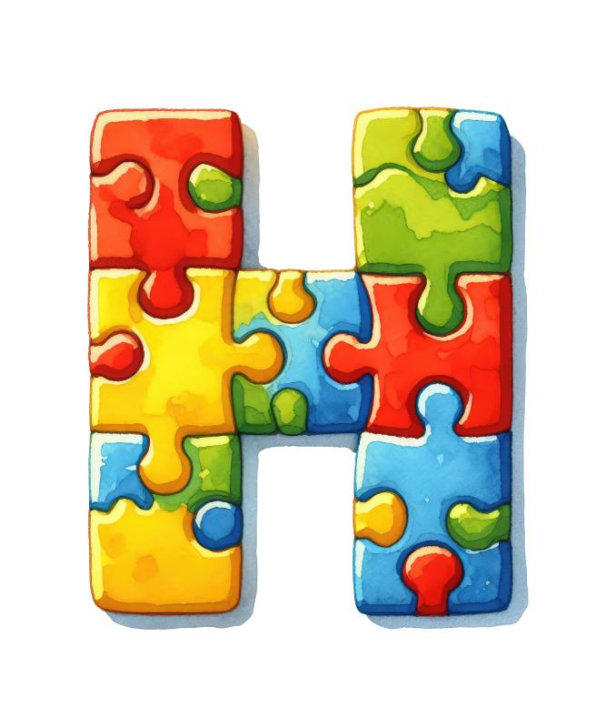 UV DTF decal Stickers cup wraps small decals Puzzle letter 33 for Cup, glass, mugs, phone case, car, computer, furniture decals, DIY stickers UV DTF Transfer stickers wraps DIY Crafts