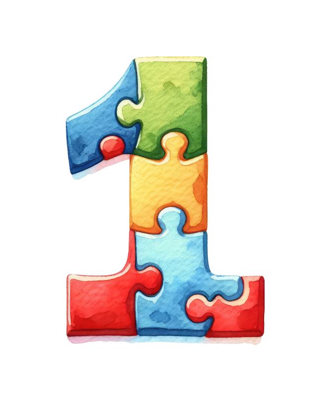 UV DTF decal Stickers cup wraps small decals Puzzle letter 31 for Cup, glass, mugs, phone case, car, computer, furniture decals, DIY stickers UV DTF Transfer stickers wraps DIY Crafts