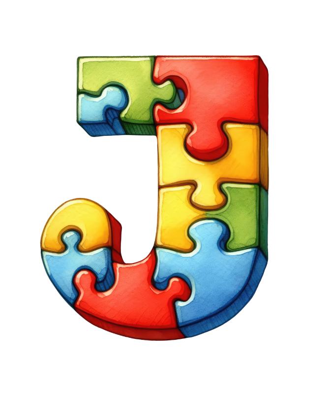 UV DTF decal Stickers cup wraps small decals Puzzle letter 30 for Cup, glass, mugs, phone case, car, computer, furniture decals, DIY stickers UV DTF Transfer stickers wraps DIY Crafts