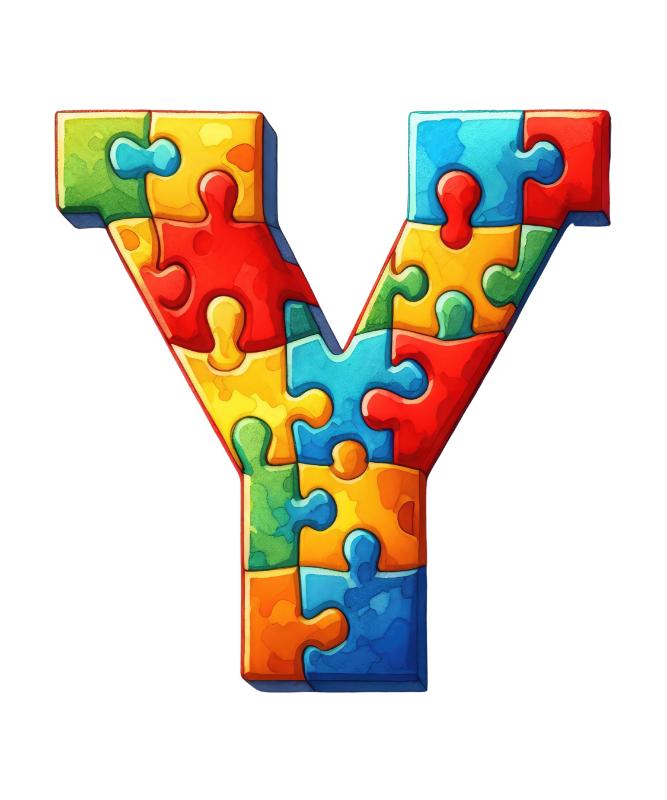 UV DTF decal Stickers cup wraps small decals Puzzle letter 14 for Cup, glass, mugs, phone case, car, computer, furniture decals, DIY stickers UV DTF Transfer stickers wraps DIY Crafts