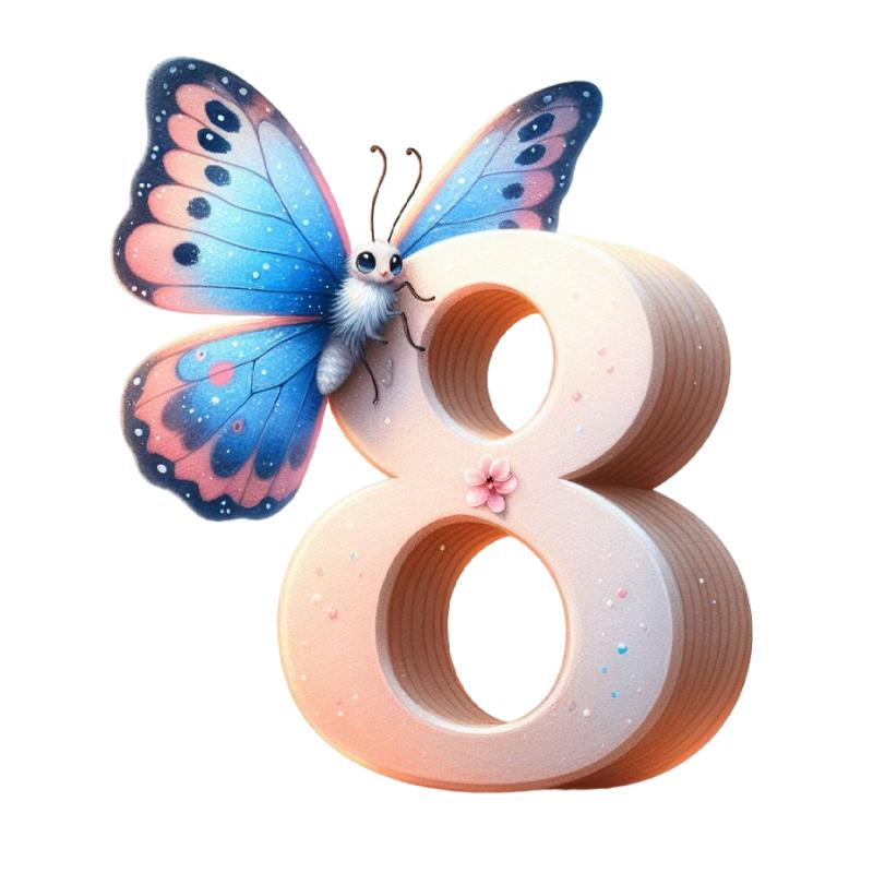 UV DTF decal Stickers cup wraps small decals flower 3 letter 32 for Cup, glass, mugs, phone case, car, computer, furniture decals, DIY stickers UV DTF Transfer stickers wraps DIY Crafts