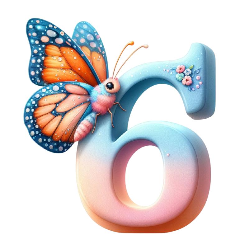 UV DTF decal Stickers cup wraps small decals flower 3 letter 17 for Cup, glass, mugs, phone case, car, computer, furniture decals, DIY stickers UV DTF Transfer stickers wraps DIY Crafts