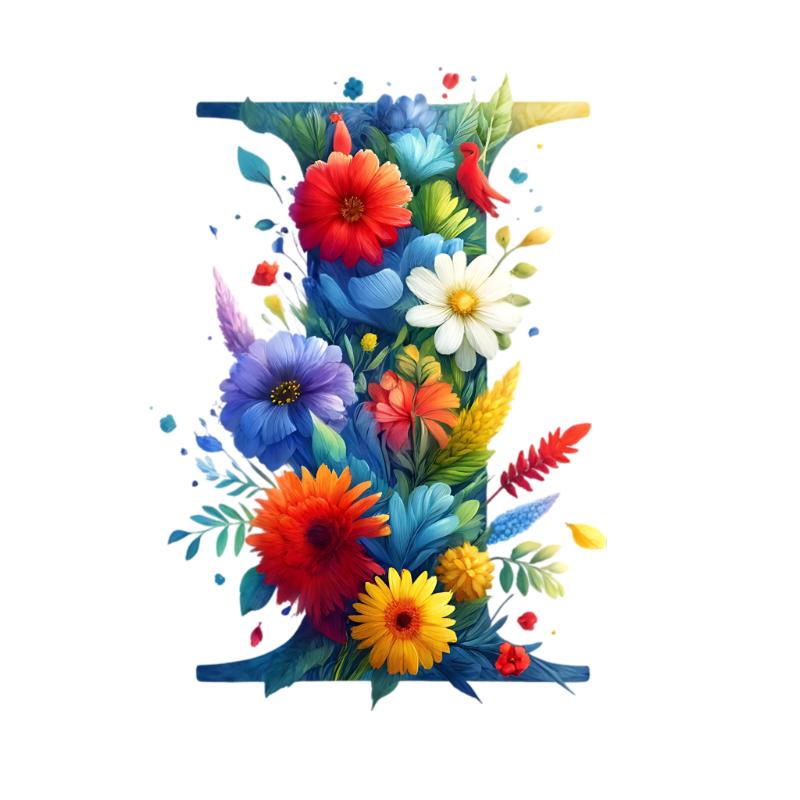 UV DTF decal Stickers cup wraps small decals BW checker letter 15 for Cup, glass, mugs, phone case, car, computer, furniture decals, DIY stickers UV DTF Transfer stickers wraps DIY Crafts