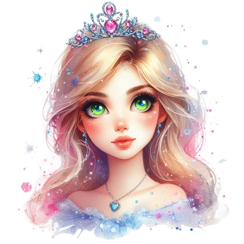 UV DTF decal Stickers cup wraps small decals cute girl 118 for Cup, glass, mugs, phone case, car, computer, furniture decals, DIY stickers UV DTF Transfer stickers wraps DIY Crafts