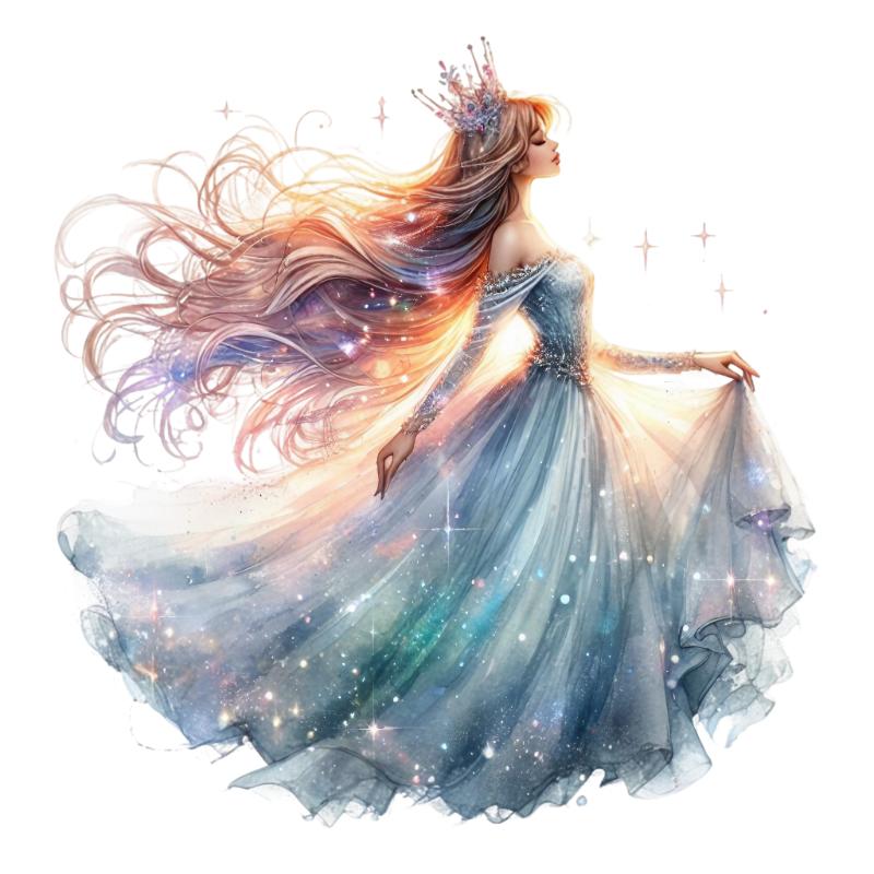 UV DTF decal Stickers cup wraps small decals cute girl 115 for Cup, glass, mugs, phone case, car, computer, furniture decals, DIY stickers UV DTF Transfer stickers wraps DIY Crafts