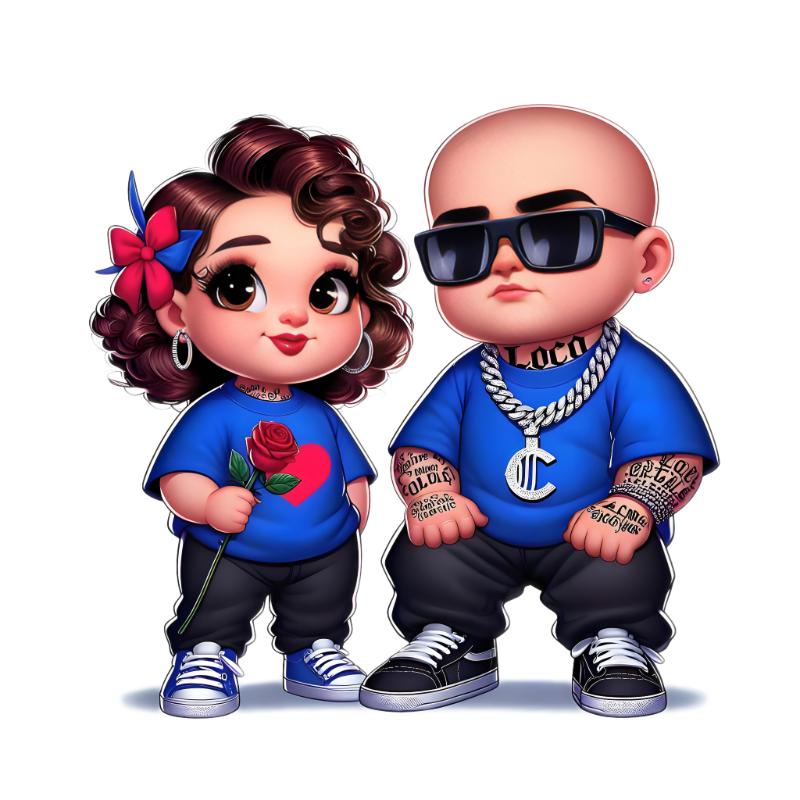 UV DTF decal Stickers cup wraps small decals cute girl 94 for Cup, glass, mugs, phone case, car, computer, furniture decals, DIY stickers UV DTF Transfer stickers wraps DIY Crafts