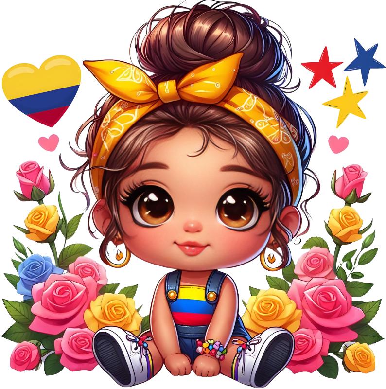 UV DTF decal Stickers cup wraps small decals cute girl 69 for Cup, glass, mugs, phone case, car, computer, furniture decals, DIY stickers UV DTF Transfer stickers wraps DIY Crafts