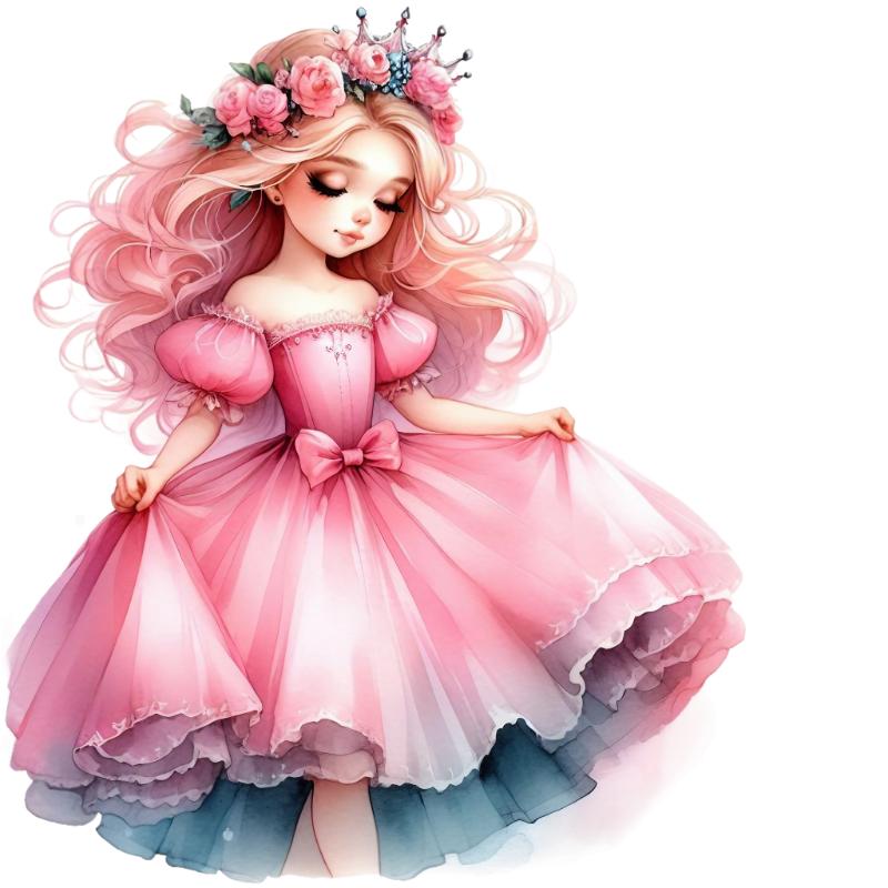 UV DTF decal Stickers cup wraps small decals cute girl 47 for Cup, glass, mugs, phone case, car, computer, furniture decals, DIY stickers UV DTF Transfer stickers wraps DIY Crafts