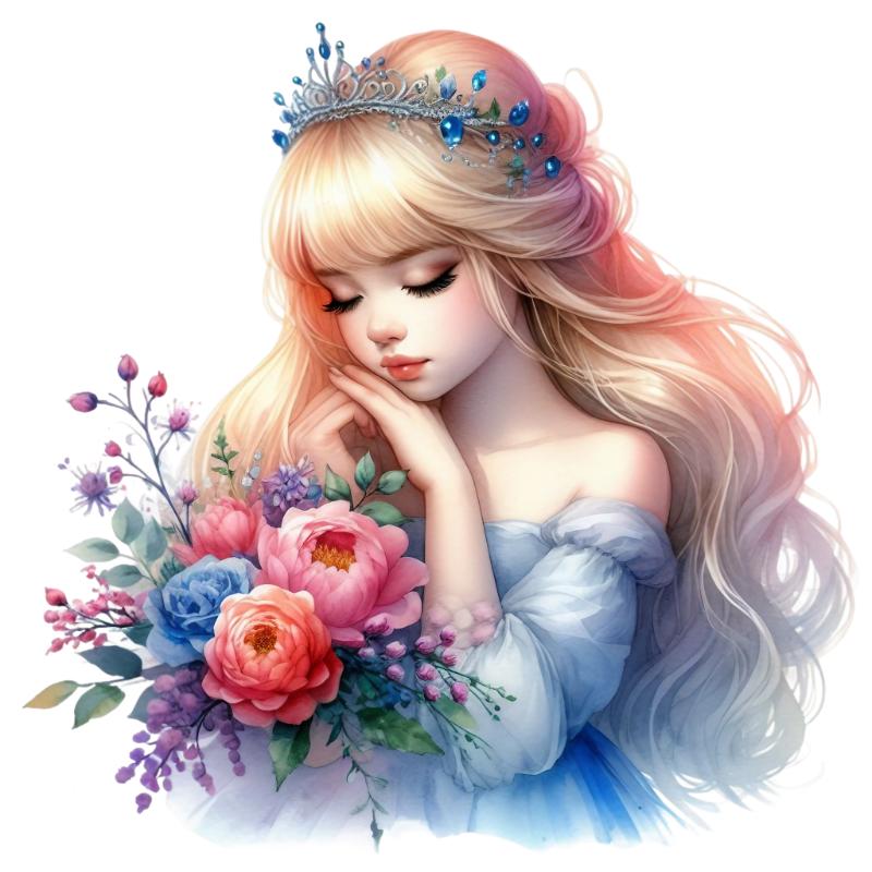 UV DTF decal Stickers cup wraps small decals cute girl 29 for Cup, glass, mugs, phone case, car, computer, furniture decals, DIY stickers UV DTF Transfer stickers wraps DIY Crafts