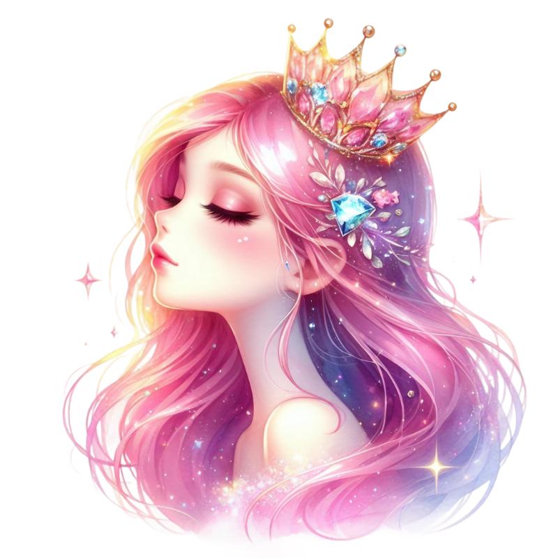 UV DTF decal Stickers cup wraps small decals cute girl 15 for Cup, glass, mugs, phone case, car, computer, furniture decals, DIY stickers UV DTF Transfer stickers wraps DIY Crafts