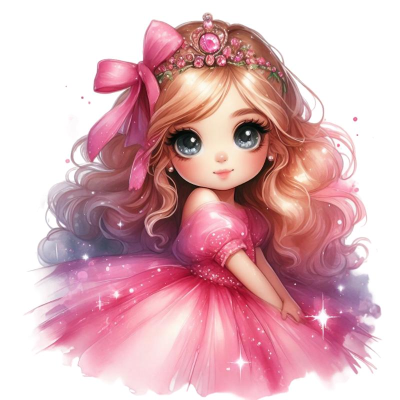 UV DTF decal Stickers cup wraps small decals cute girl 14 for Cup, glass, mugs, phone case, car, computer, furniture decals, DIY stickers UV DTF Transfer stickers wraps DIY Crafts