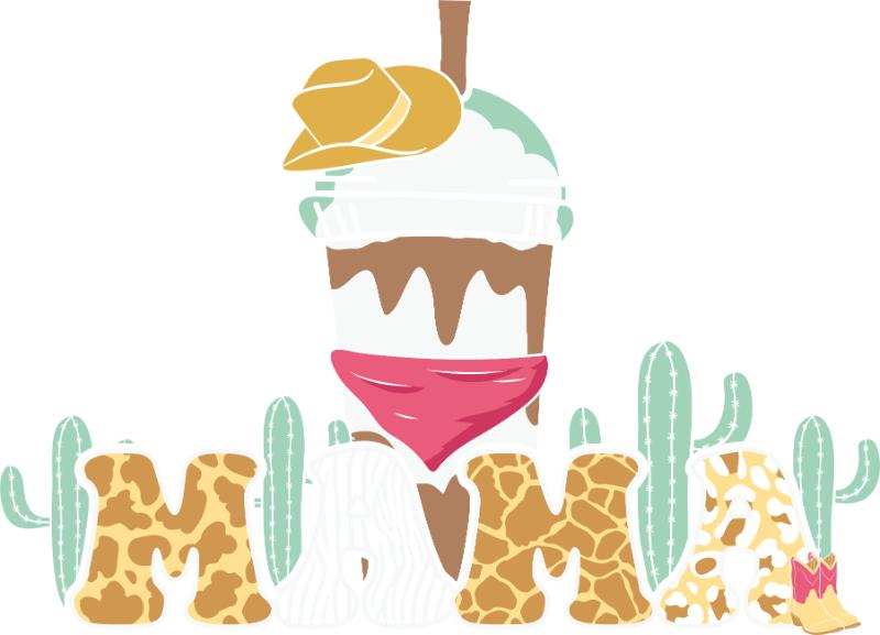 UV DTF decal Stickers cup wraps small decals mom mother mama 1143 for Cup, glass, mugs, phone case, car, computer, furniture decals, DIY stickers UV DTF Transfer stickers wraps DIY Crafts