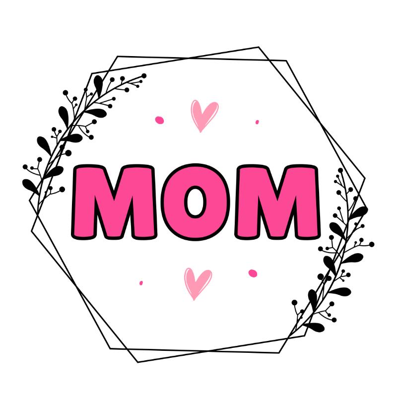 UV DTF decal Stickers cup wraps small decals mom mother mama 1139 for Cup, glass, mugs, phone case, car, computer, furniture decals, DIY stickers UV DTF Transfer stickers wraps DIY Crafts