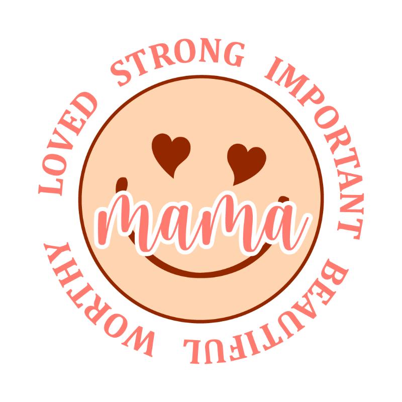 UV DTF decal Stickers cup wraps small decals mom mother mama 1107 for Cup, glass, mugs, phone case, car, computer, furniture decals, DIY stickers UV DTF Transfer stickers wraps DIY Crafts