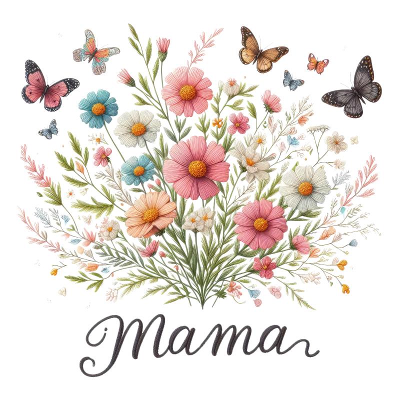 Heat transfers Iron on stickers  mom mother mama 2178 for Tshirts Iron on Decal Patches Stickers Clothes Hat Pillows DIY Crafts