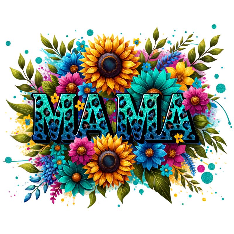 UV DTF decal Stickers cup wraps small decals mom mother mama 1868 for Cup, glass, mugs, phone case, car, computer, furniture decals, DIY stickers UV DTF Transfer stickers wraps DIY Crafts