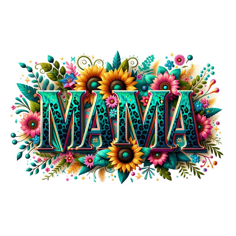 UV DTF decal Stickers cup wraps small decals mom mother mama 1818 for Cup, glass, mugs, phone case, car, computer, furniture decals, DIY stickers UV DTF Transfer stickers wraps DIY Crafts