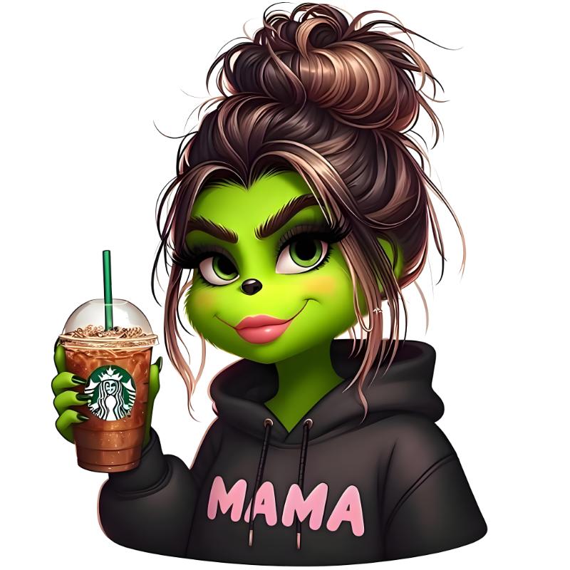 UV DTF decal Stickers cup wraps small decals mom mother mama 1809 for Cup, glass, mugs, phone case, car, computer, furniture decals, DIY stickers UV DTF Transfer stickers wraps DIY Crafts