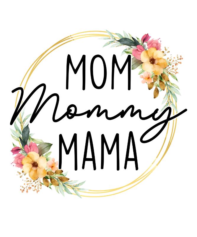 UV DTF decal Stickers cup wraps small decals mom mother mama 1779 for Cup, glass, mugs, phone case, car, computer, furniture decals, DIY stickers UV DTF Transfer stickers wraps DIY Crafts