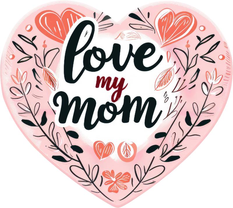 UV DTF decal Stickers cup wraps small decals mom mother mama 1751 for Cup, glass, mugs, phone case, car, computer, furniture decals, DIY stickers UV DTF Transfer stickers wraps DIY Crafts