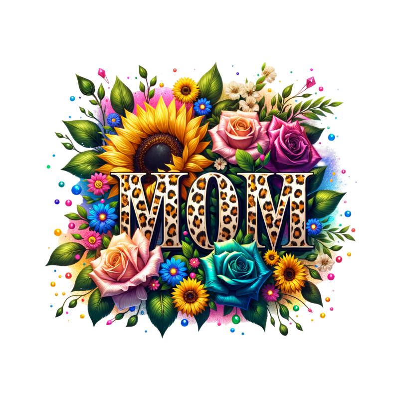 UV DTF decal Stickers cup wraps small decals mom mother mama 1723 for Cup, glass, mugs, phone case, car, computer, furniture decals, DIY stickers UV DTF Transfer stickers wraps DIY Crafts