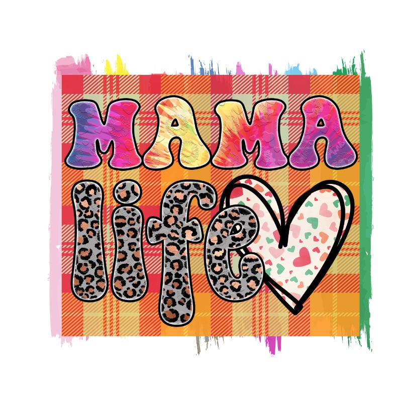 UV DTF decal Stickers cup wraps small decals mom mother mama 1693 for Cup, glass, mugs, phone case, car, computer, furniture decals, DIY stickers UV DTF Transfer stickers wraps DIY Crafts
